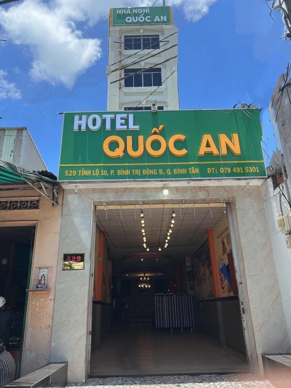 Quoc An Hotel Ho Chi Minh-Byen Eksteriør billede